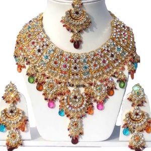 ❤️HP❤️Pakistani/Indian Bridal Jewelry Set
